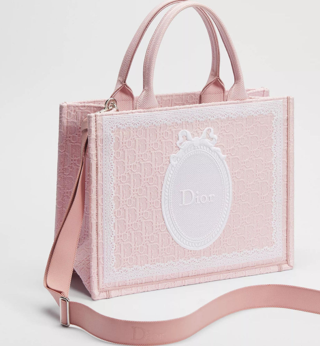 Pink Cotton Tote Bag product image 8