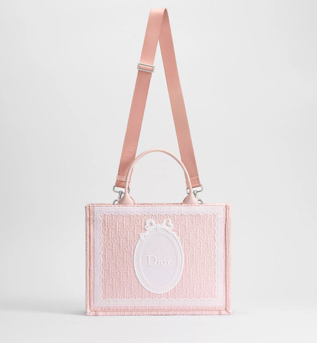 Pink Cotton Tote Bag product image 10