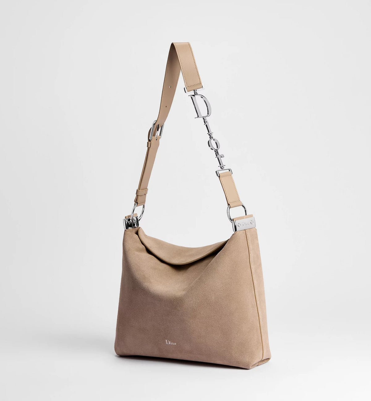 Calfskin & Suede Shoulder Bag product image 3