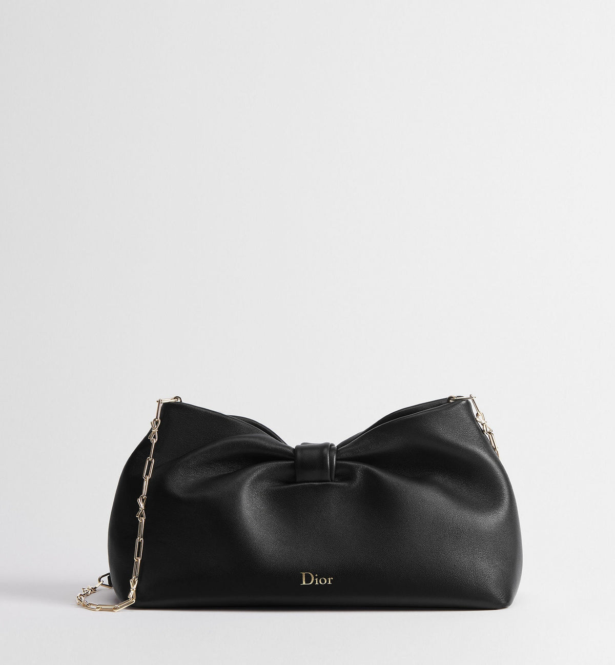 Black Lambskin Shoulder Bag product image 1
