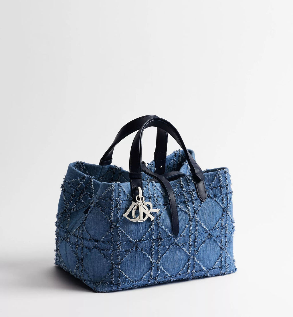 Calfskin & Cotton Shoulder Bag Design 003 product image 4
