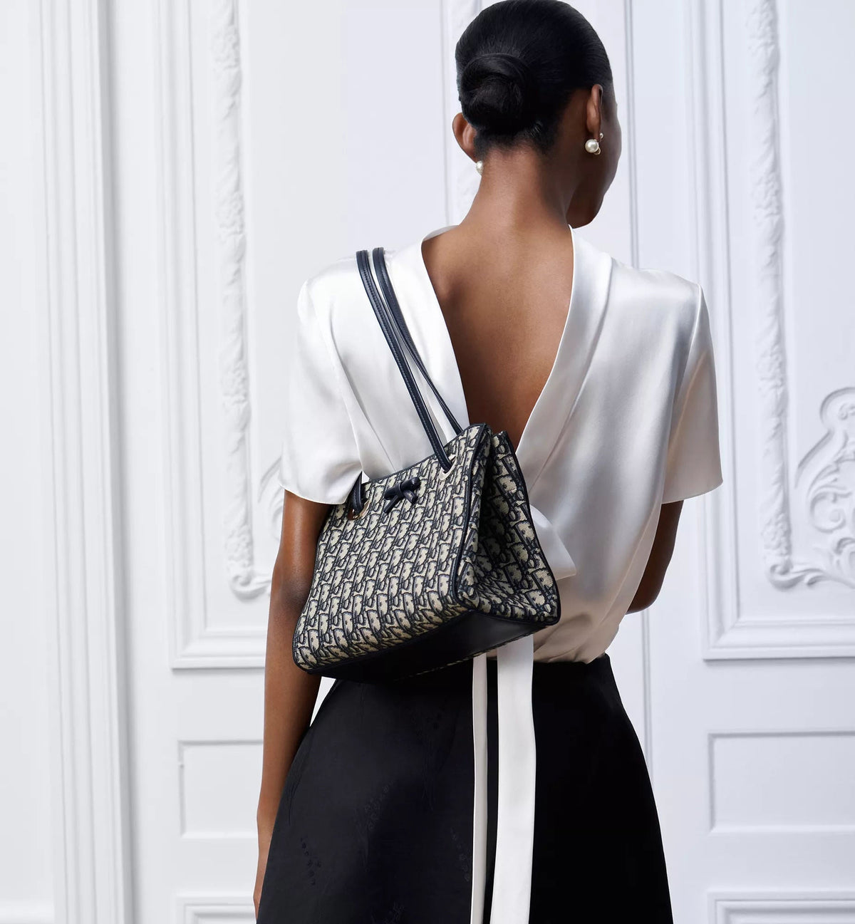 Calfskin & Cotton Handbag product image 7