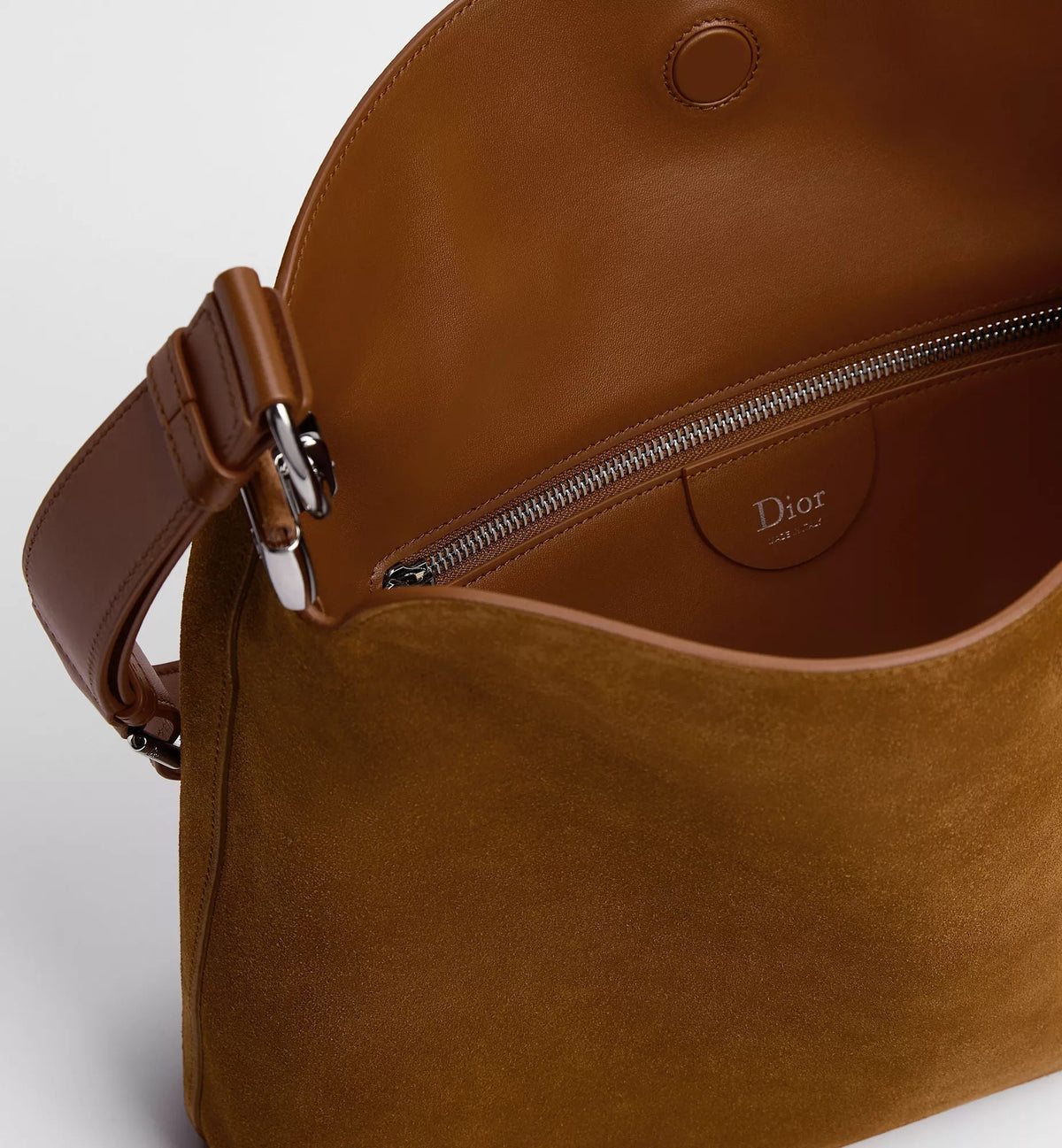 Men's Calfskin & Suede Shoulder Bag product image 3