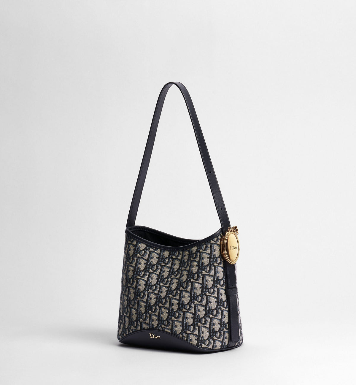 Calfskin & Cotton Bucket Bag product image 3