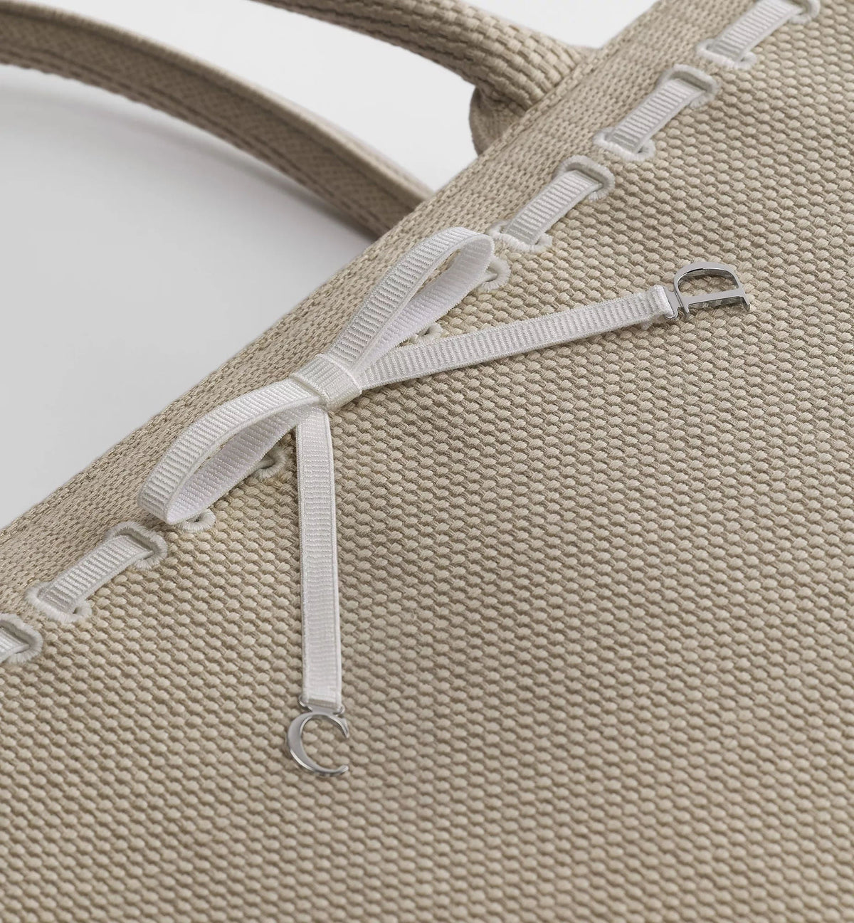 Calfskin & Cotton Tote Bag Design 002 product image 7