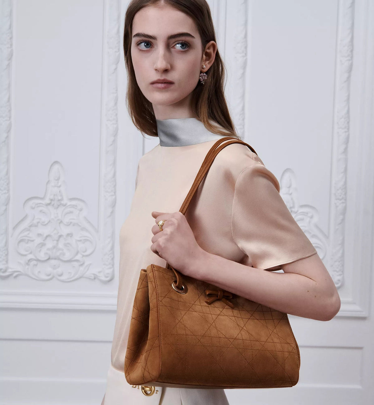 Calfskin & Suede Handbag Design 004 product image 8
