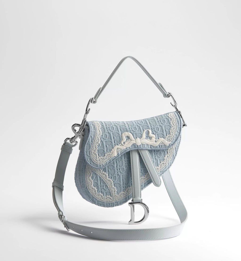 Calfskin & Cotton Shoulder Bag Design 007 product image 5