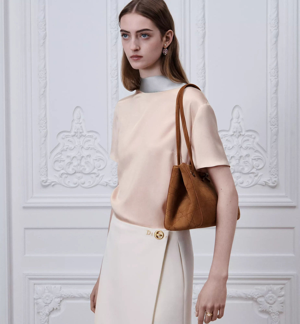 Calfskin & Suede Handbag Design 004 product image 7