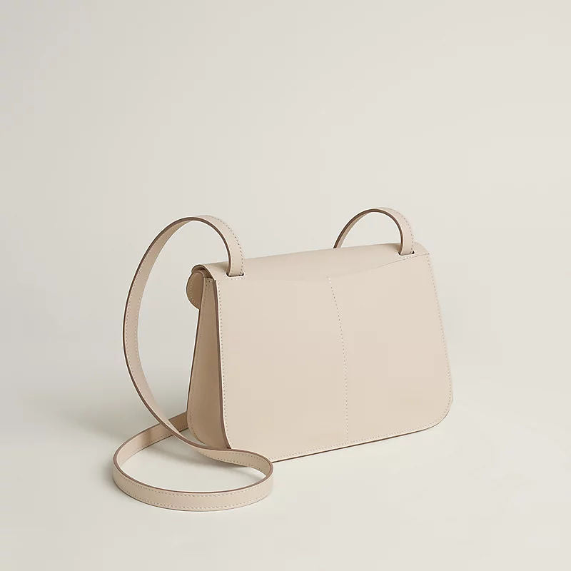 Halzan Mini Luxury Handbag With Swift Calfskin And Etriviere Buckle Closure For Women