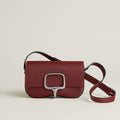Della Cavalleria Elan Luxury Handbag With Epsom Calfskin And Palladium Plated Hardware For Women