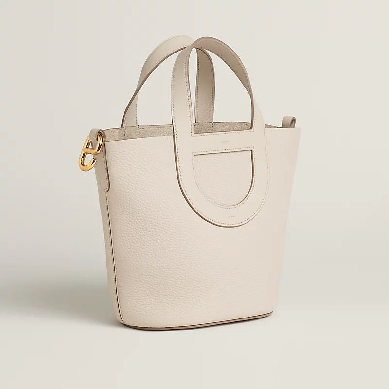 In-the-Loop 18 Luxury Handbag With Taurillon Clemence And Swift Calfskin Chaine d'Ancre Closure For Women