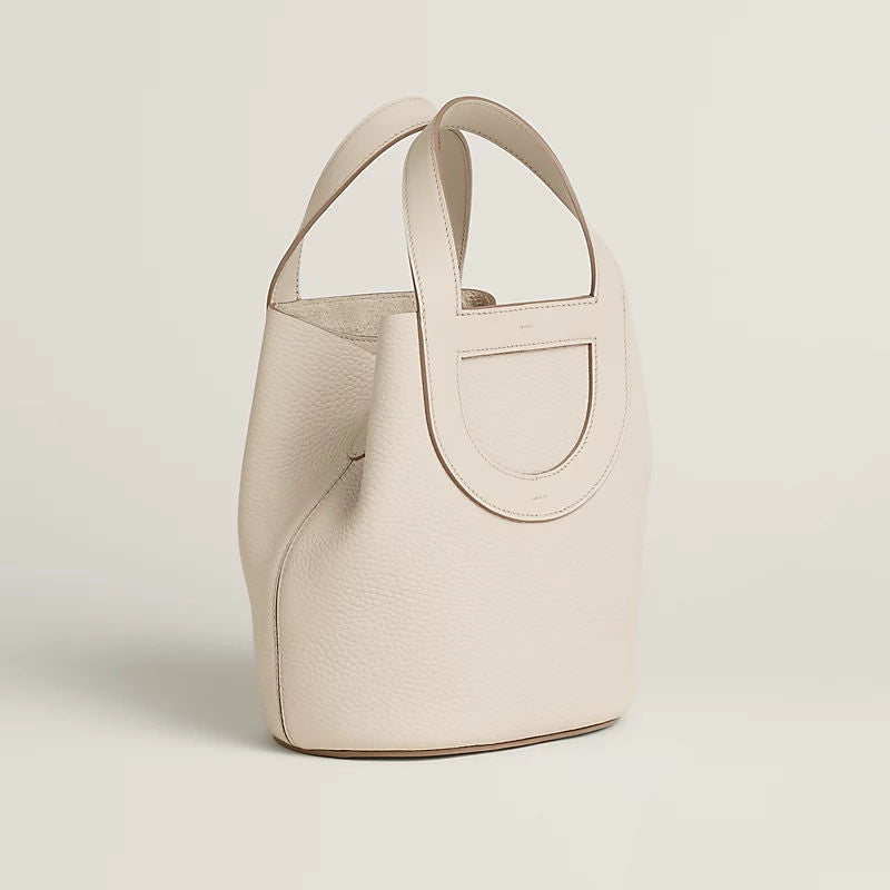 In-the-Loop 18 Luxury Handbag With Taurillon Clemence And Swift Calfskin Chaine d'Ancre Closure For Women