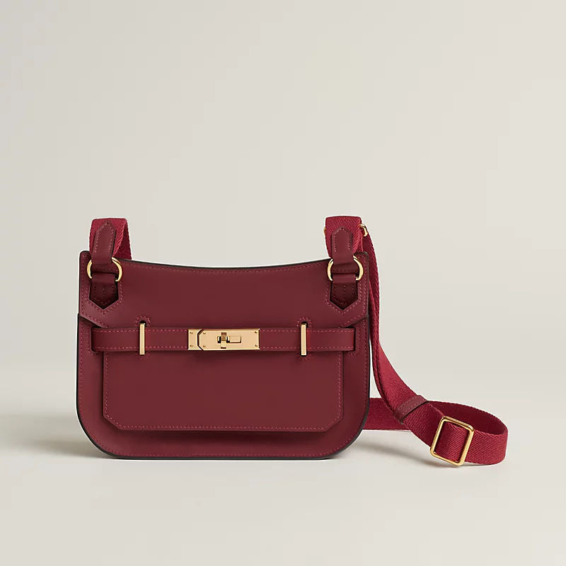 Jypsiere Mini Luxury Handbag With Swift Calfskin And Rotating Hardware Closure For Women