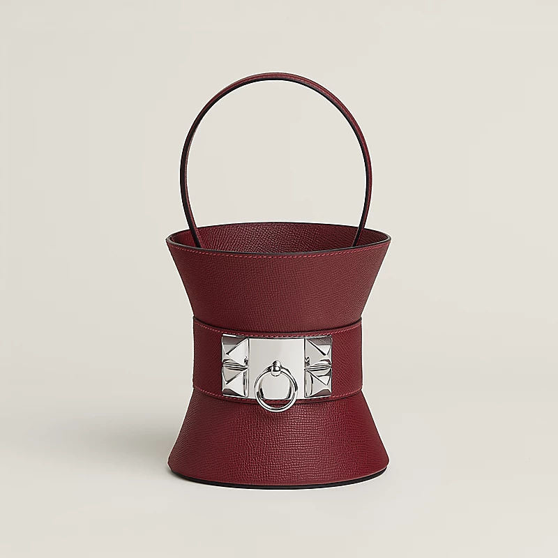 Mini Medor Luxury Handbag With Epsom Calfskin And Palladium Plated Hardware For Women