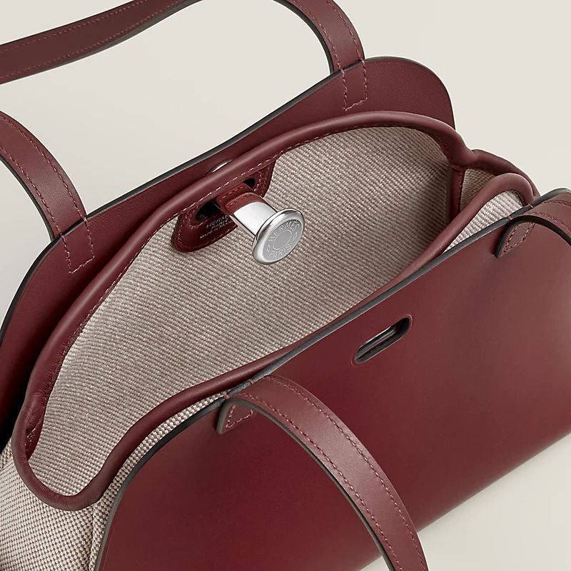 Tablier Sellier Luxury Handbag With Hunter Cowhide And Clou De Selle Closure For Women