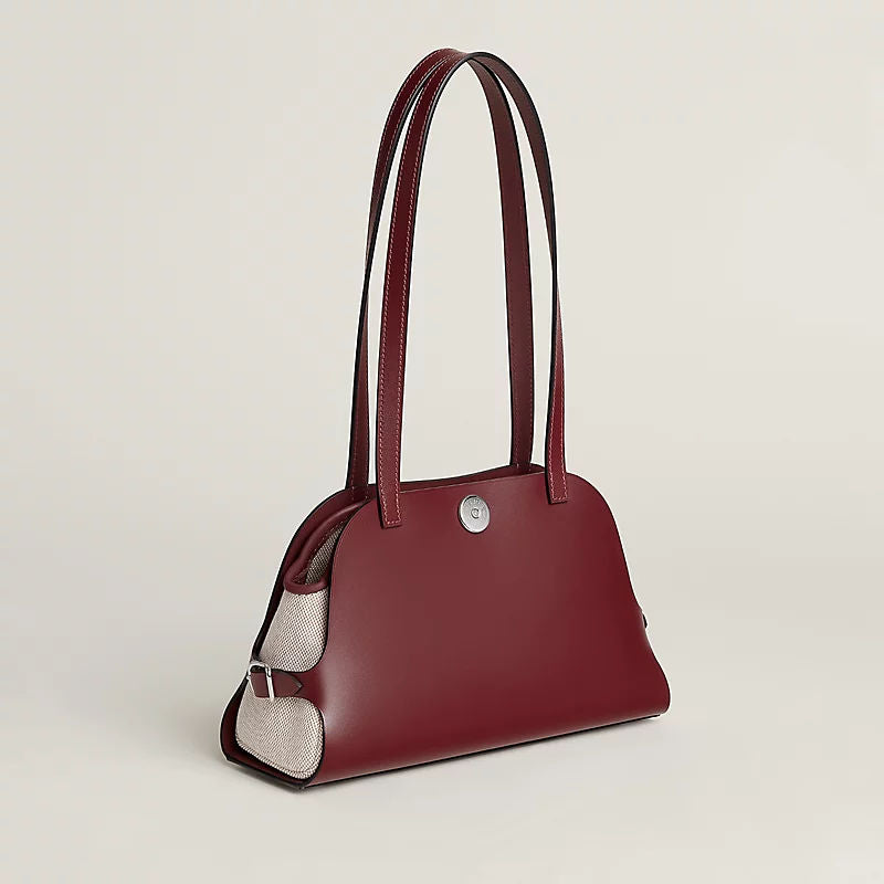 Tablier Sellier Luxury Handbag With Hunter Cowhide And Clou De Selle Closure For Women