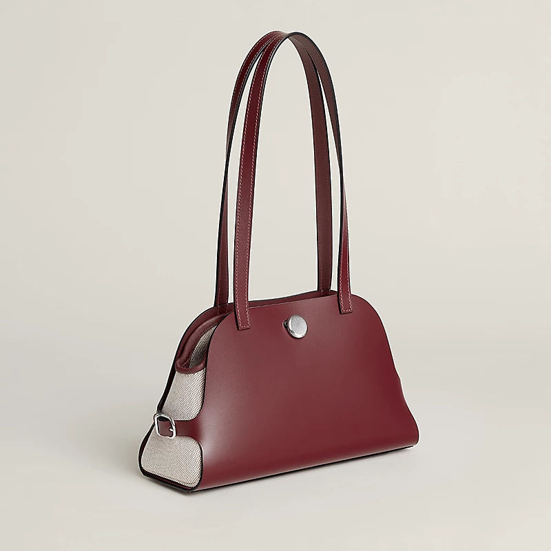 Tablier Sellier Luxury Handbag With Hunter Cowhide And Clou De Selle Closure For Women