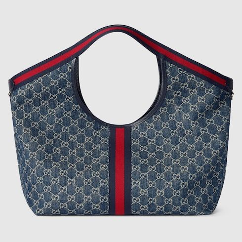 Large Denim Tote Bag Design 002 product image 7