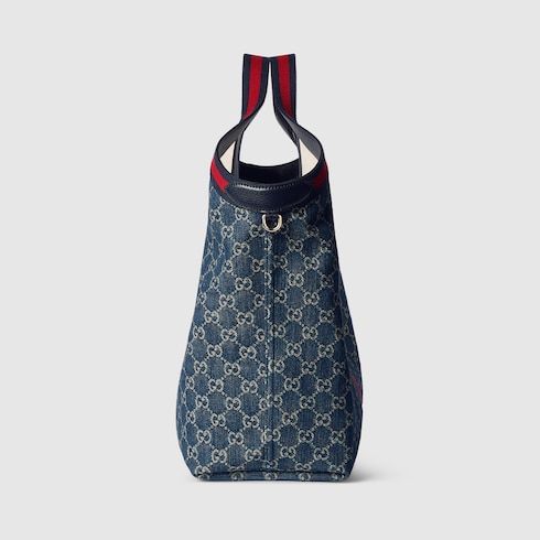 Large Denim Tote Bag Design 002 product image 8