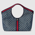 Large Denim Tote Bag Design 002 product image 1