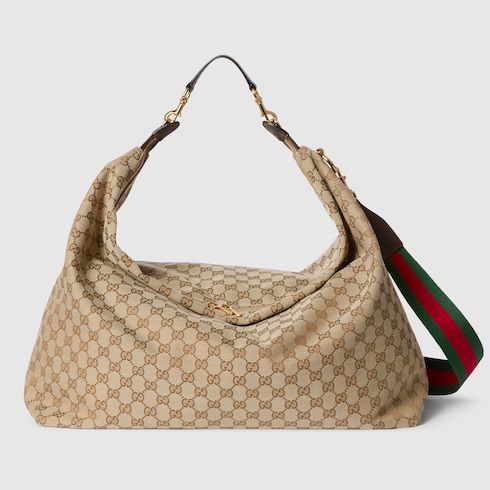 Large Brera Crossbody Luxury Handbag With GG Canvas And Detachable Strap For Men
