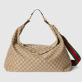 Large Brera Crossbody Luxury Handbag With GG Canvas And Detachable Strap For Men