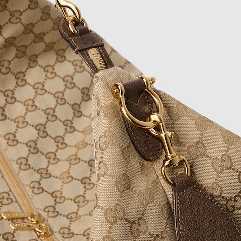 Large Brera Crossbody Luxury Handbag With GG Canvas And Detachable Strap For Men