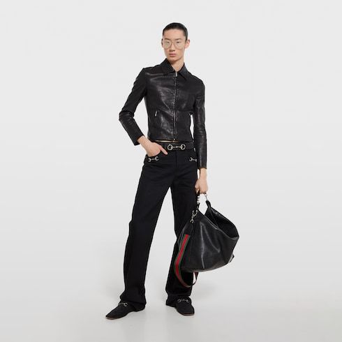 Large Crossbody Luxury Handbag With Soft Leather And Signature Hardware For Men