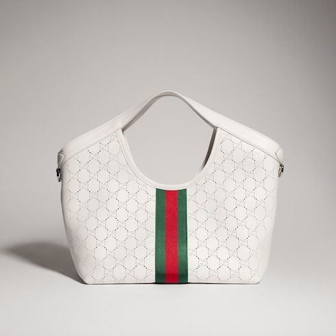 Perforated Leather Tote Bag product image 6
