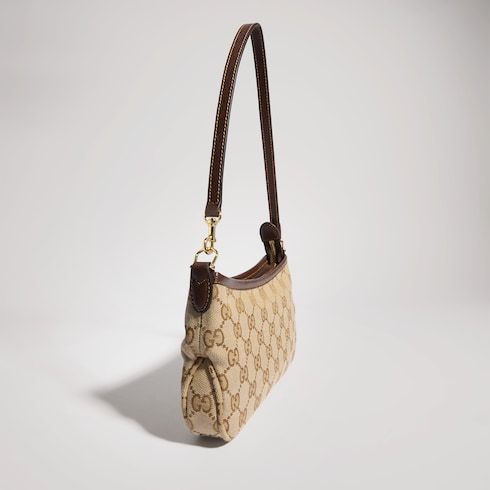 Gossip Small Shoulder Luxury Handbag With GG Canvas
