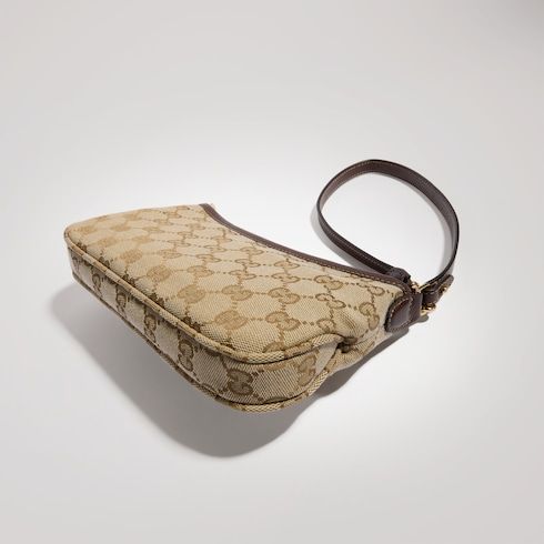 Gossip Small Shoulder Luxury Handbag With GG Canvas