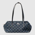 Leather & Denim Handbag product image 1