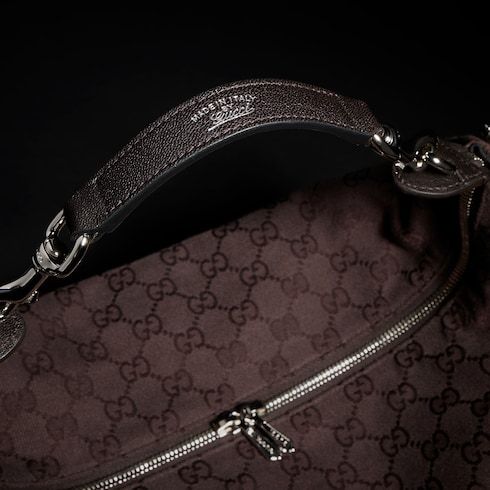 Medium Crossbody Luxury Handbag With GG Canvas And Detachable Strap For Men