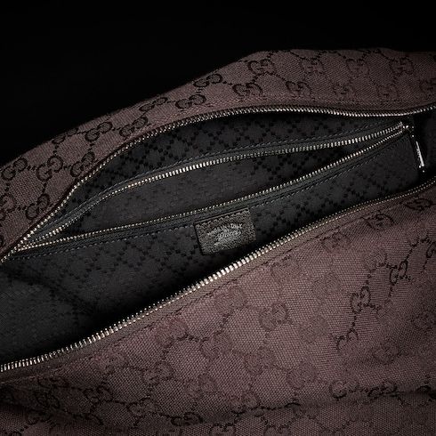 Medium Crossbody Luxury Handbag With GG Canvas And Detachable Strap For Men