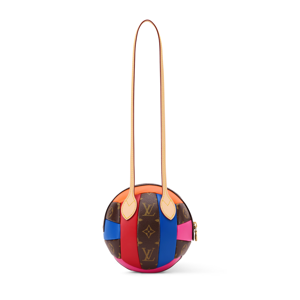 Women's Spherical Coated Canvas & Cowhide Leather Handbag product image 6