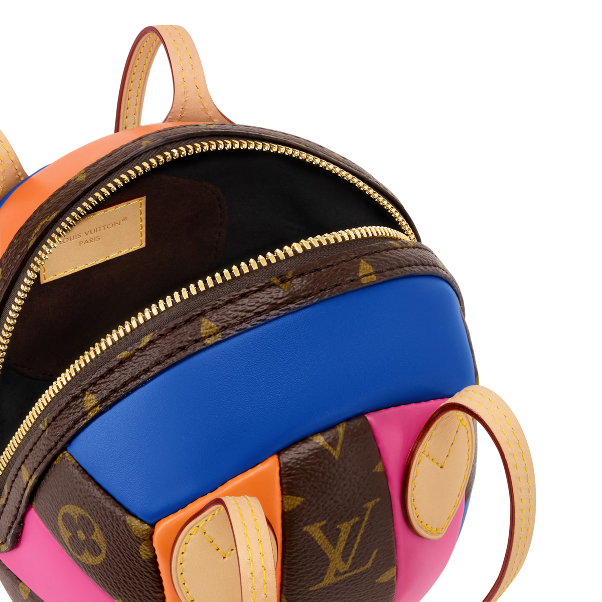 Ace Luxury Handbag Monogram Pop Coated Canvas Gold-Toned Hardware