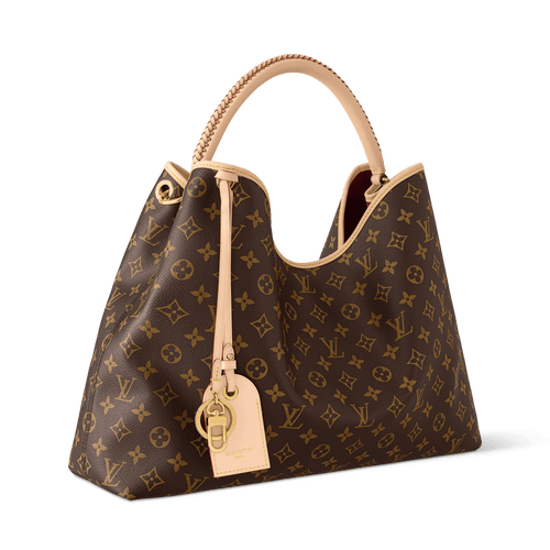 Again Monogram Coated Canvas Tote Bag M25877 For Women