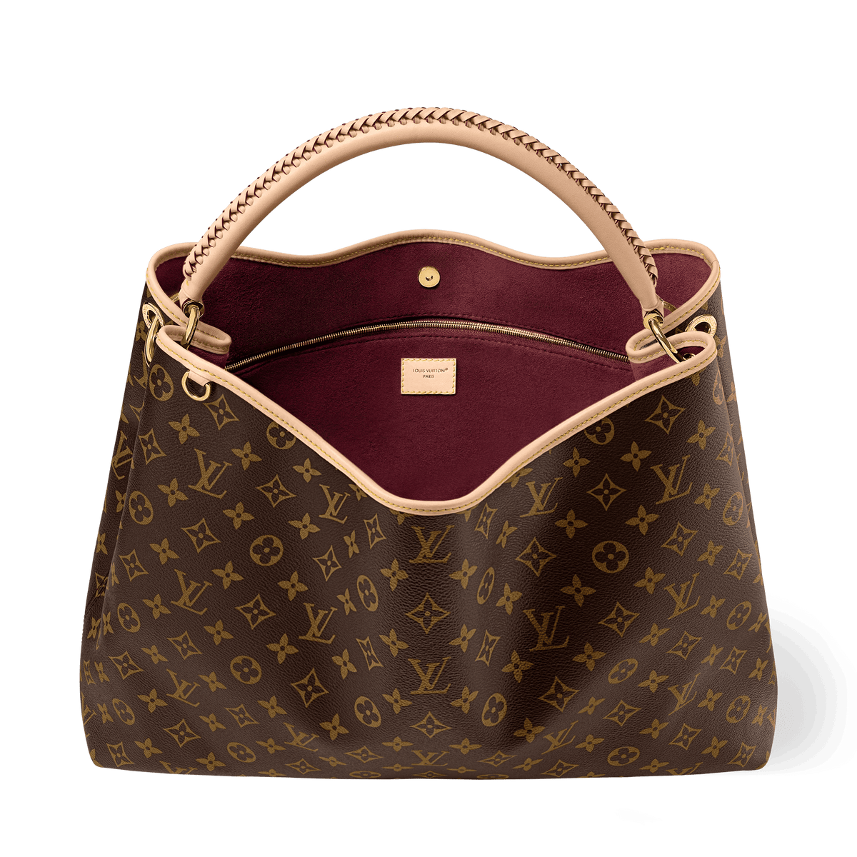 Again Monogram Coated Canvas Tote Bag M25877 For Women
