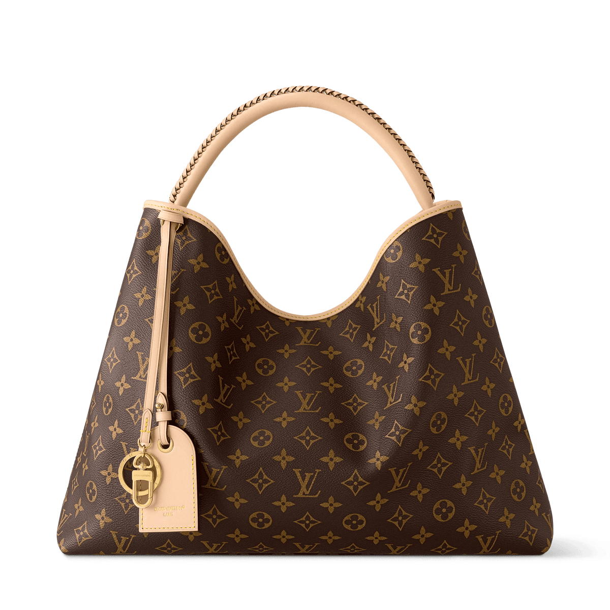 Again Monogram Coated Canvas Tote Bag M25877 For Women