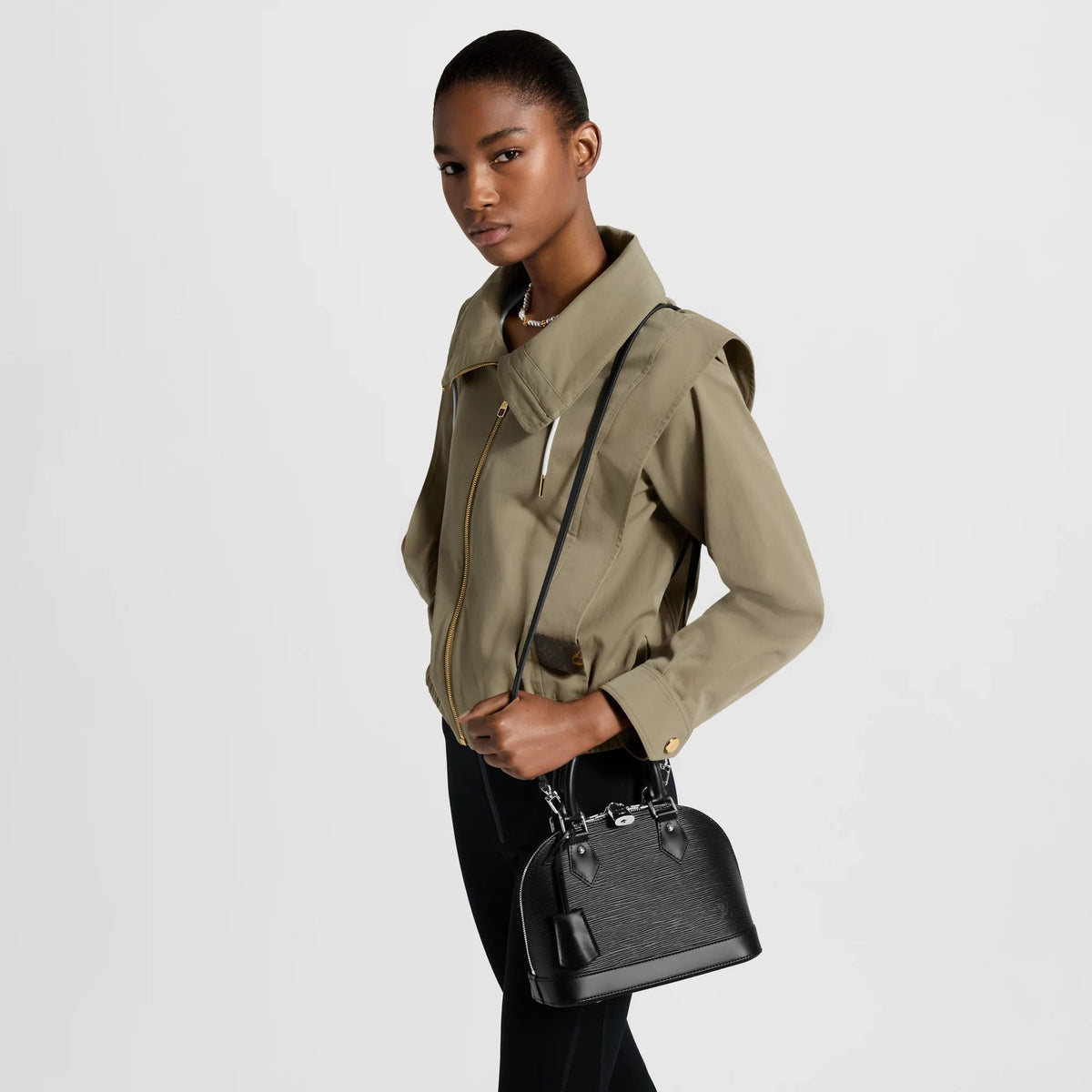Black Leather Crossbody Bag product image 8