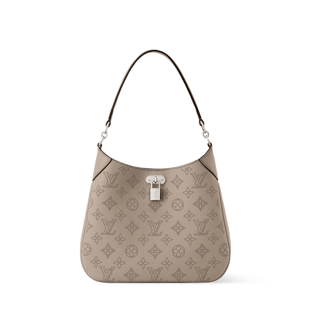 All Around PM Galet Perforated Mahina Calfskin Leather Tote Bag M27336 For Women