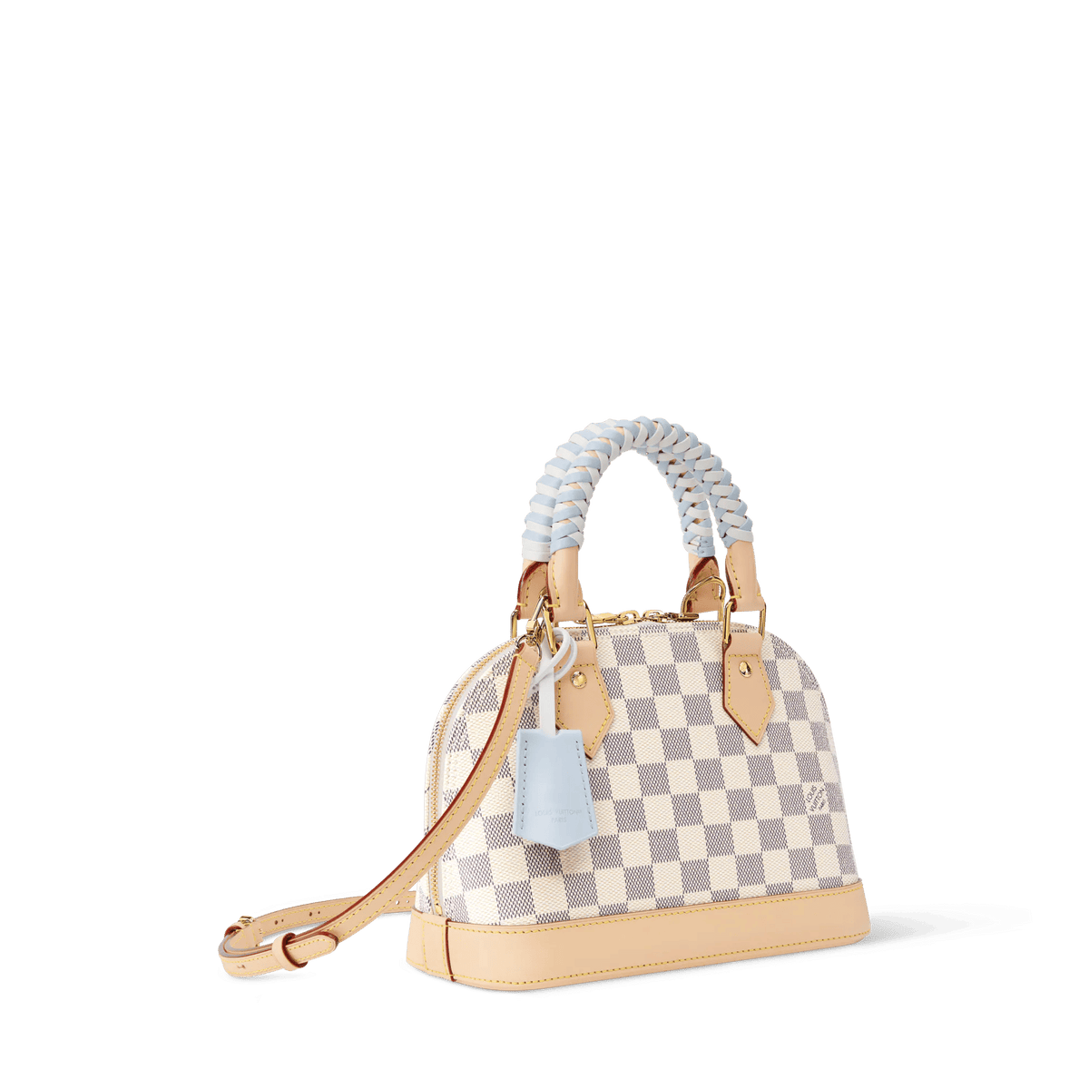 Alma BB Damier Azur Bleu Olympe Coated Canvas Handbag N40902 For Women