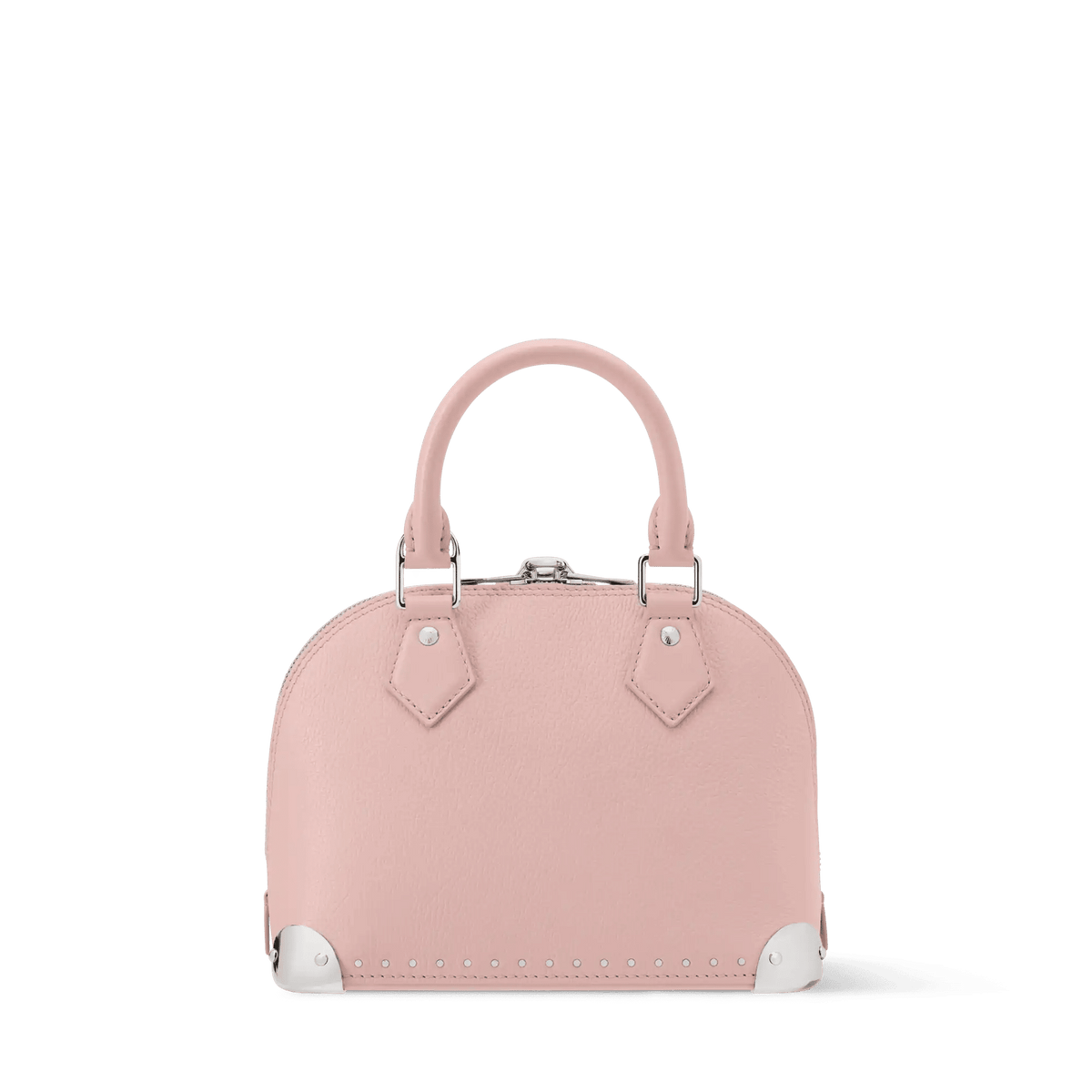 Alma Trunk BB Petal Pink Calfskin Leather Crossbody Bag For Women