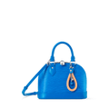 Alma BB Ocean Blue Epi Leather Handbag For Women