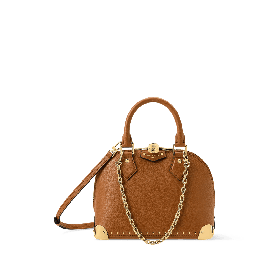 Tan Calfskin Leather Luggage product image 1