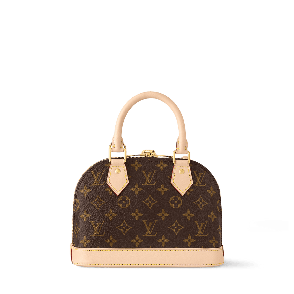 Alma BB Monogram Canvas Top Handle Bag For Women