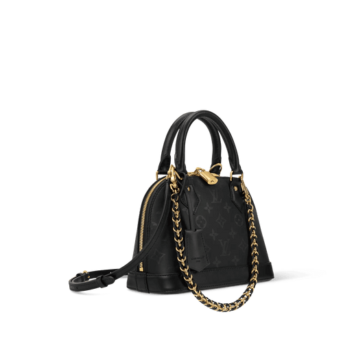 Alma BB Monogram Ink Boldly Black For Women