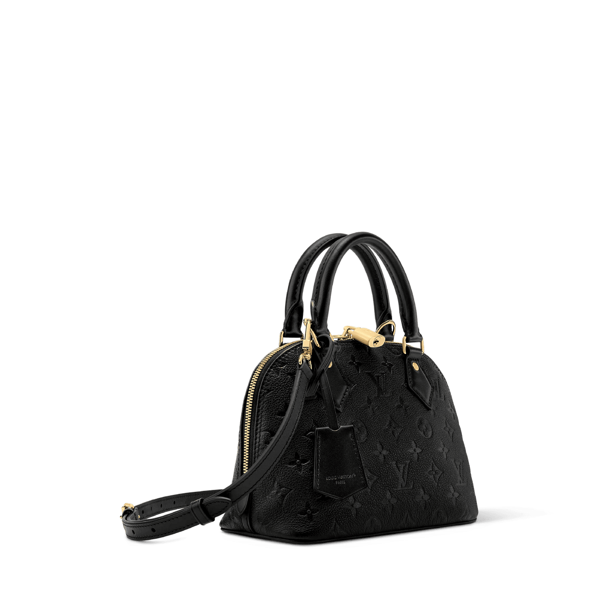 Black Leather Handbag Design 002 product image 1