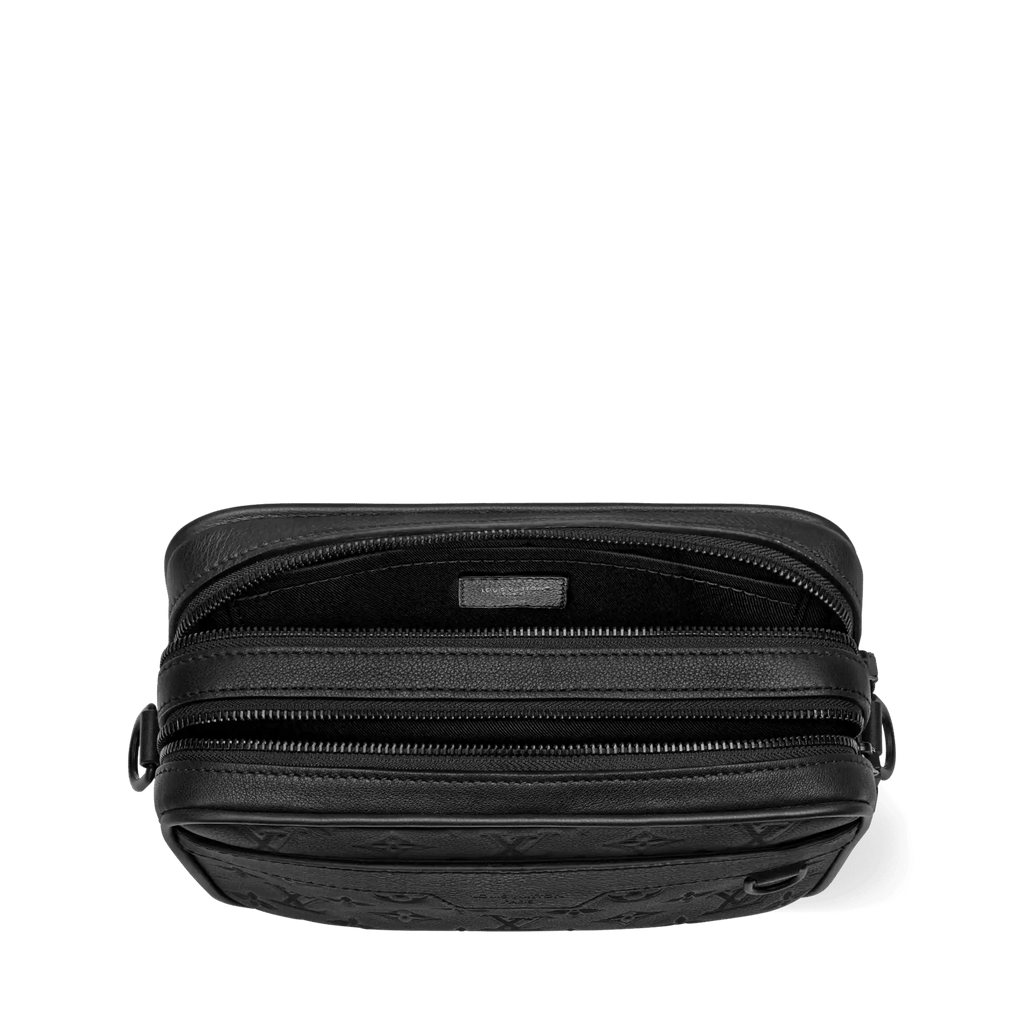 Alpha Messenger Bag Black Shoes For Men