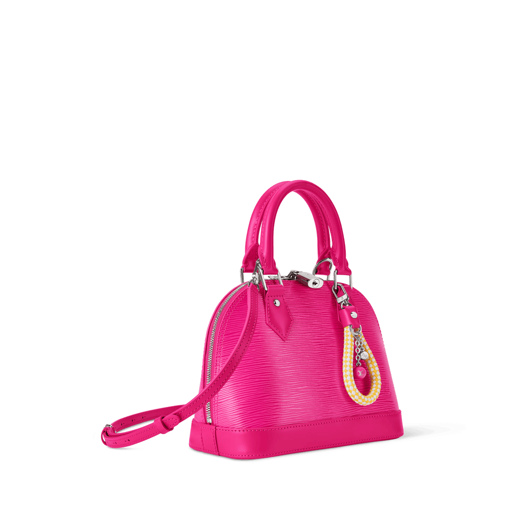 Alma BB Rose Miami Epi Leather Handbag M28902 For Women